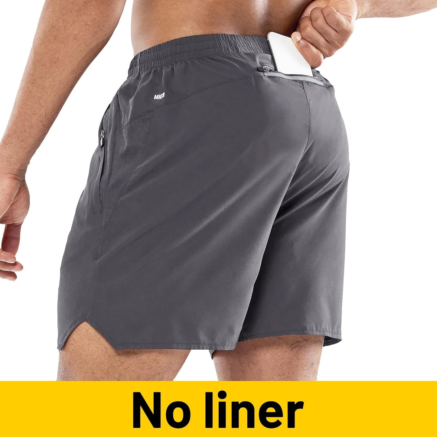 Men'S Workout Running Shorts Quick Dry Active 5 Inches Shorts with Pockets, Lightweight, Breathable