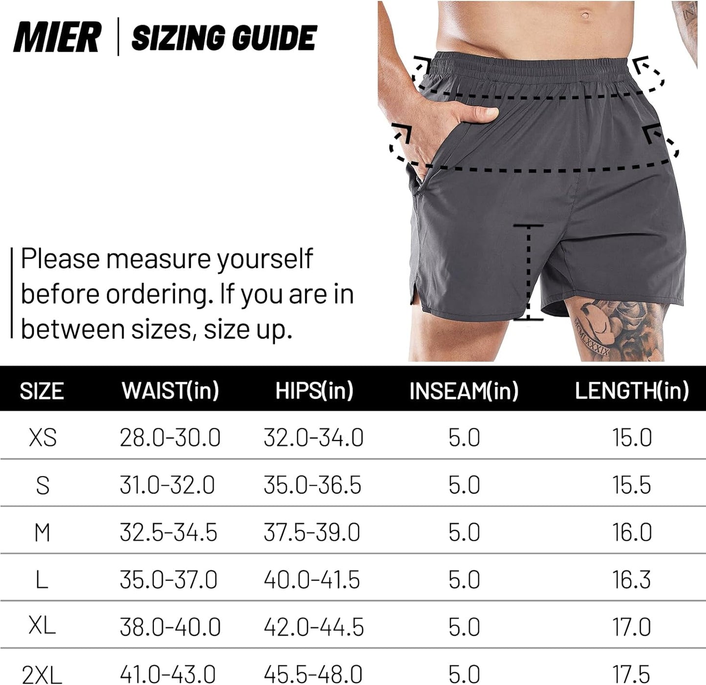 Men'S Workout Running Shorts Quick Dry Active 5 Inches Shorts with Pockets, Lightweight, Breathable